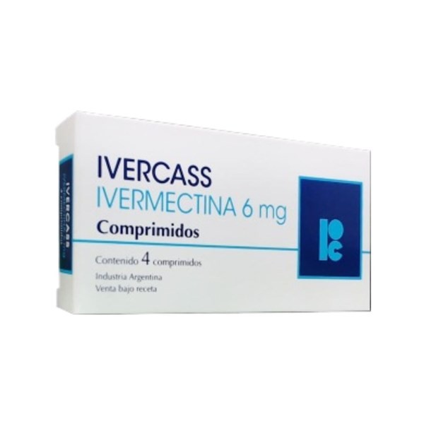 Cassara Ivercass Ivermectina x 4 Comp