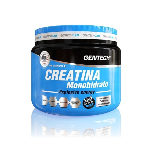 Gentech Creatina Monohidrato 250 gr alt