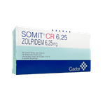 Gador Somit Cr Zolpidem 6.25 Mg x 30 Comp de Liberación Moderada #1
