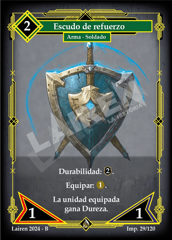 029 Escudo De Refuerzo - Coste 2 #1
