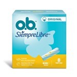 Tampones Originales Canal Curvo Medio (8 Unidades) #1