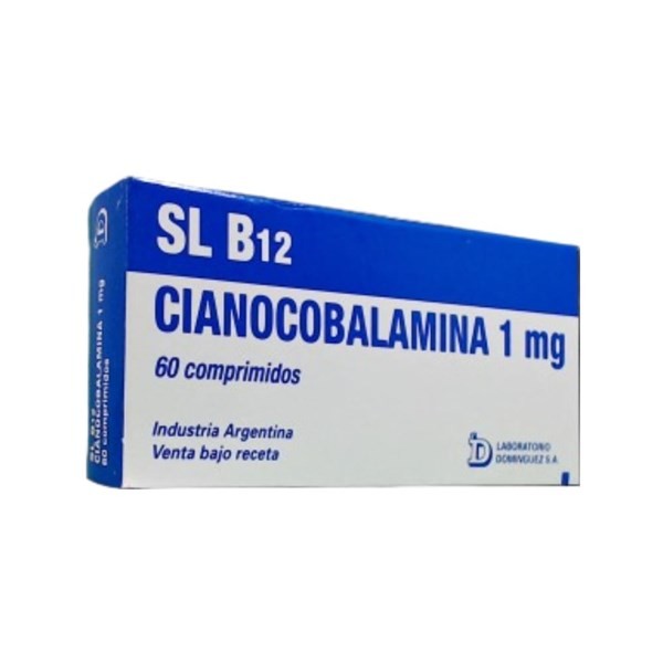 Dominguez Sl B12 Vitamina B12 x 60 Comp Ranurados