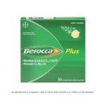 Berocca Plus x 30 comprimidos Efervescentes Sabor Naranja #1