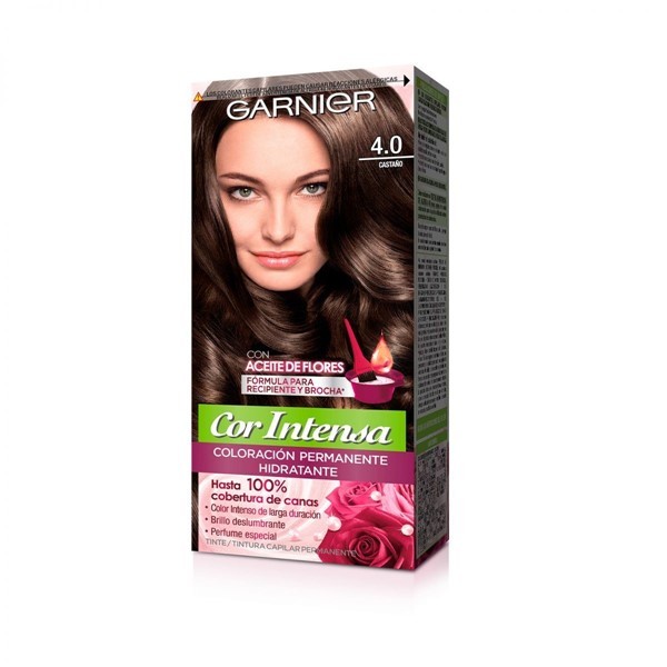 Garnier Kit Coloracion Cor Intensa 4.0 Castaño Mediano alt