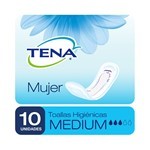 Toallitas Femeninas Tena Mujer Medium Incontinencia x 10 unid #1
