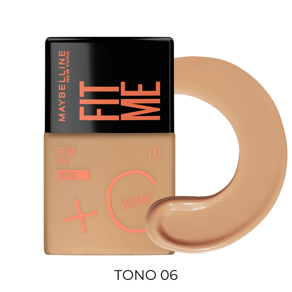 Base Líquida Maybelline Fit Me Fresh Tint Spf 50 6