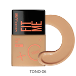 Base Líquida Maybelline Fit Me Fresh Tint Spf 50 6 #1