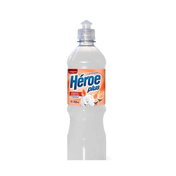Detergente Plus Cremoso Colágeno Héroe 750 Cc. #1