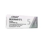 Lazar Xiclovir Aciclovir 5% Crema x 5 g #1