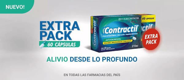 Contractil Extra Pack Antihemorroidal Circulatorio 60 Caps alt