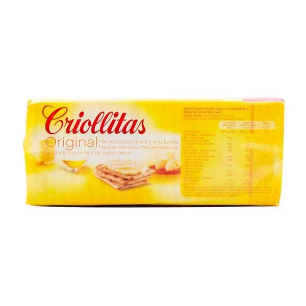 Galletitas De Agua Criollitas Originales 100 Gr alt