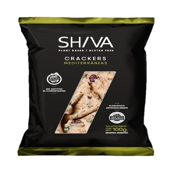 Crackers Shiva Mediterráneas x 100 g #1