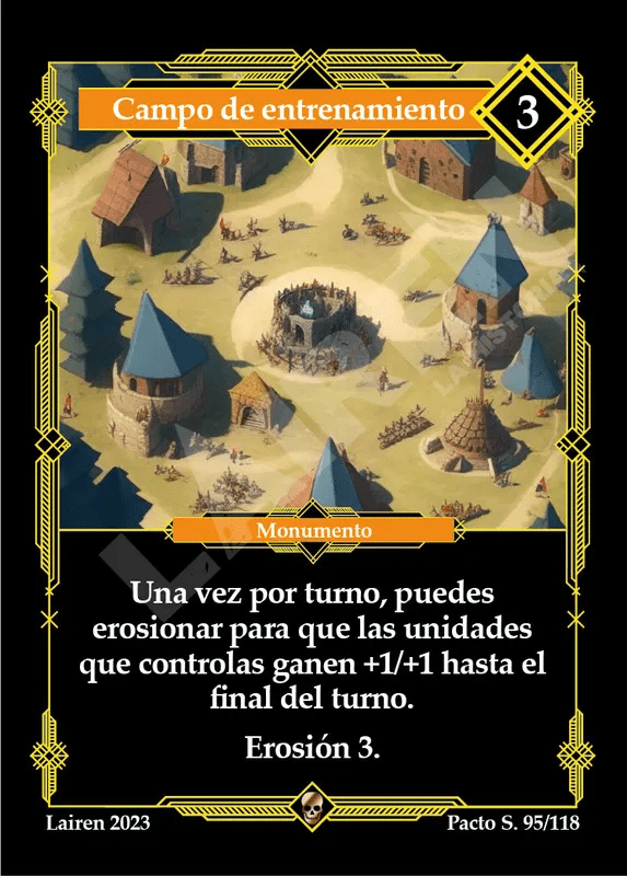 095 Campo De Entrenamiento 1ra Edicion - Coste 3 #1