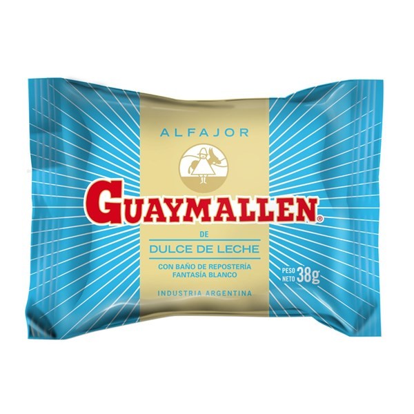 Alfajor Blanco Guaymallén 38 G. #1