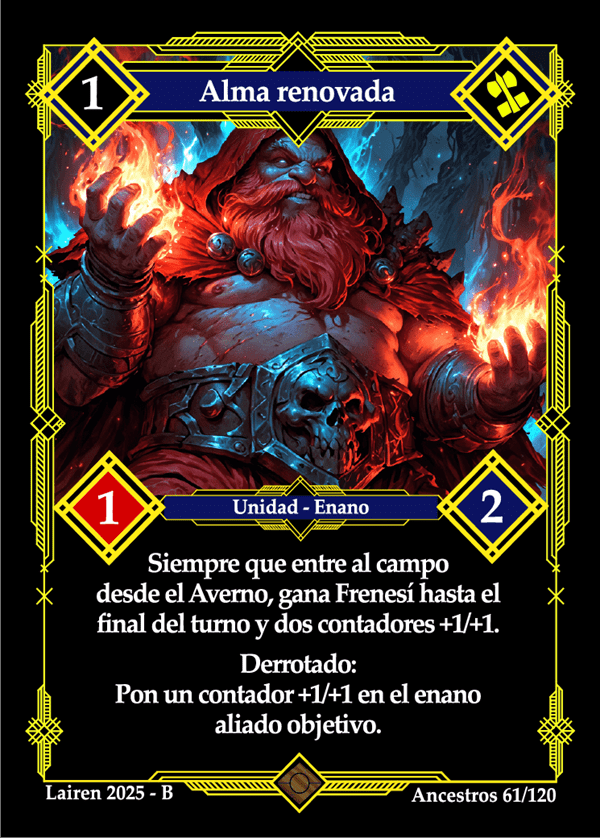 061 Alma Renovada Precon Enano/Desertor - Coste 1