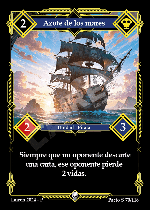 070 Azote De Los Mares Precon Mago/Pirata - Coste 2
