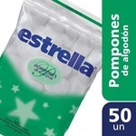Estrella Pompones Algodon (50 Un) #1