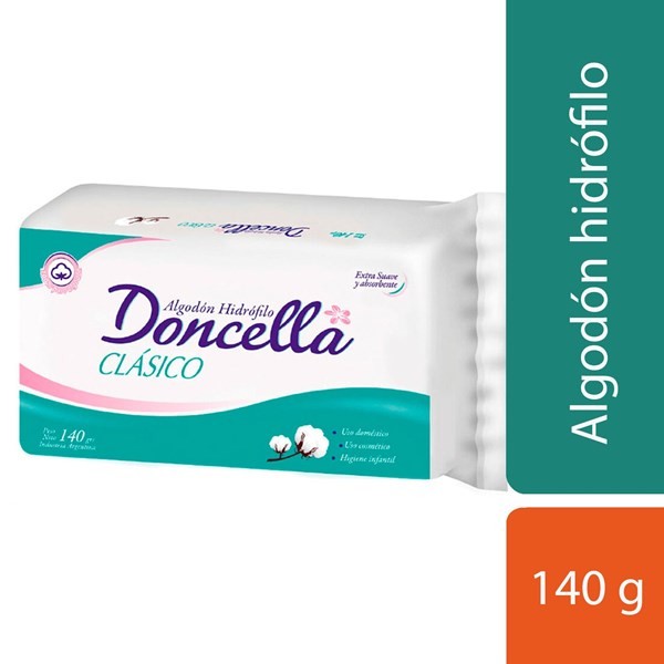 Algodón Clasico Hidrofilo Doncella 140 g. #1