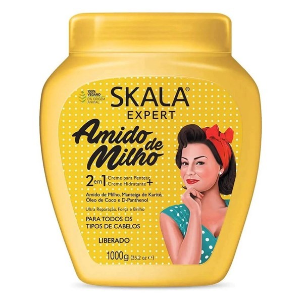 Skala Crema Tratamiento 2 en 1 Amido de Milho 1000 gr #1