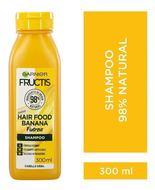 Garnier Fructis Shampoo Hair Food Aloe Banana 300 ml