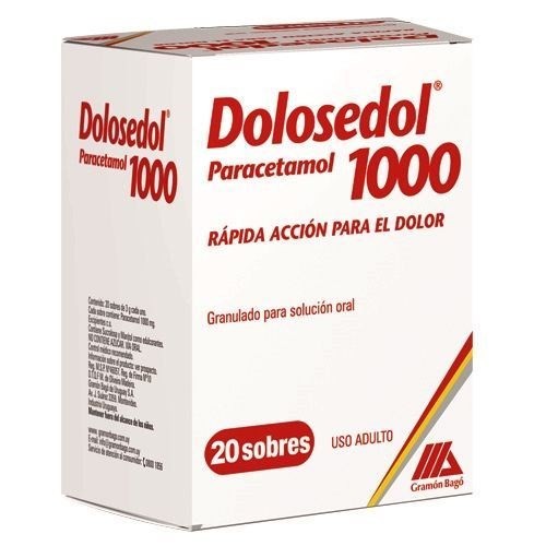 Dolosedol 1000Mg Sobres | 20 Sobres #1