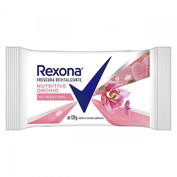 Rexona Jabon en Pastilla Pastilla Nutrit Orchid x 120 alt
