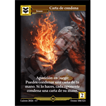 106 Carta De Condena #1