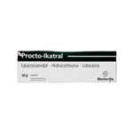 Baliarda Procto-Ikatral Lidocaína + Hidrocortisona + Asoc Pomada x 30 g #1