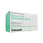 Montpellier Clarimax 500 Mg Claritromicina x 16 Comp. Recubiertos #1