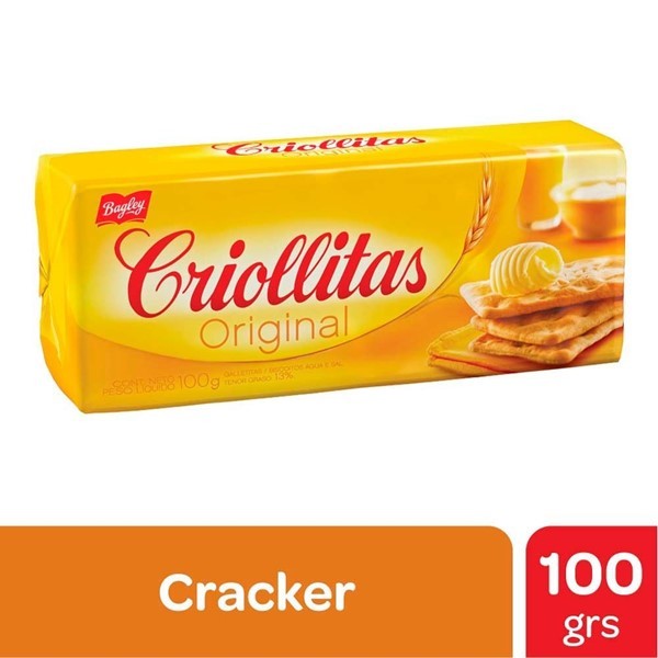 Galletitas De Agua Criollitas Originales 100 Gr #1