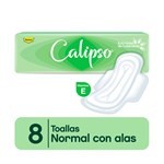 Toalla Femenina Calipso Plana Con Alas Con Calendula 8 Uni #1