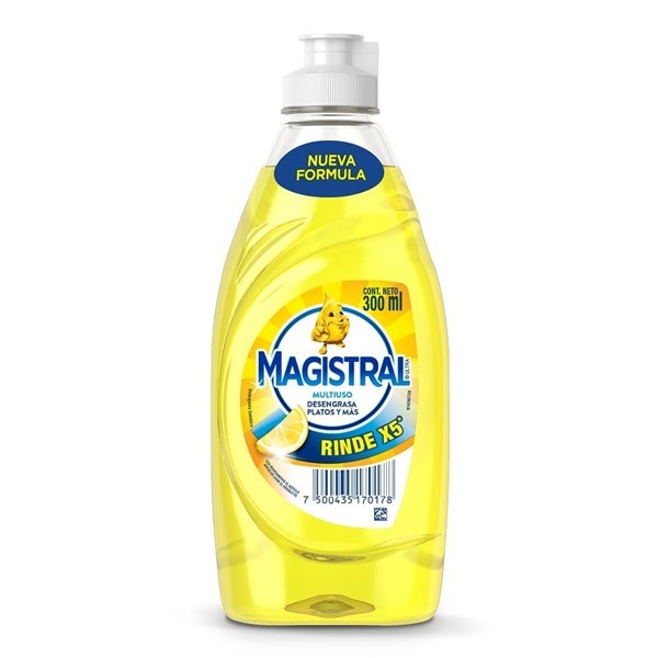 Detergente Multiuso Magistral Limón x 300 ml #1