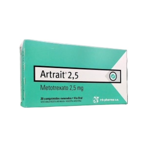 Trb-Pharma Artrait Metotrexato 2.5 Mg x 20 Comp