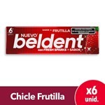Chicle Beldent Sabor Frutilla 20 g. #1