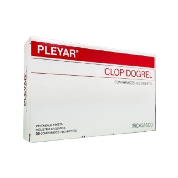 Casasco Pleyar Clopidogrel 75 Mg x 30 Comp Recubiertos #1