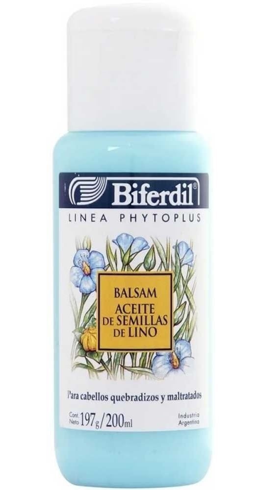 Biferdil Balsamo Aceite Semilla Lino Pelo Quebradizo 200 ml alt
