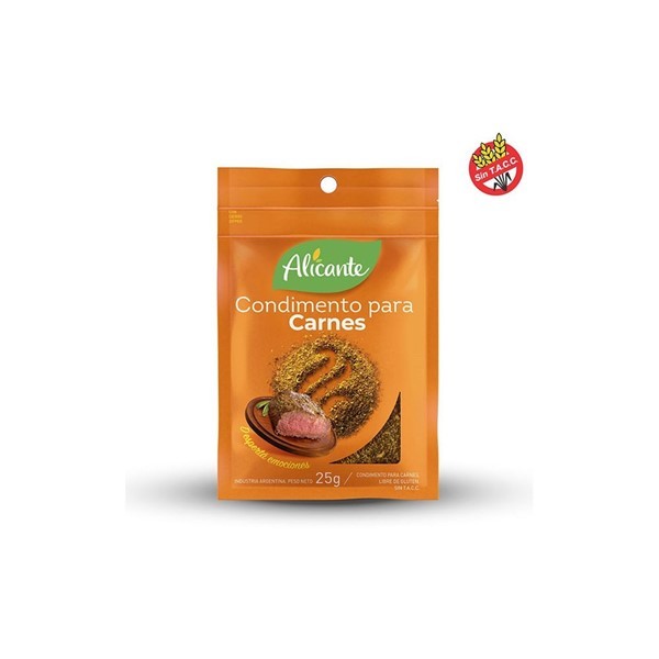 Condimento Alicante Carnes X25gr