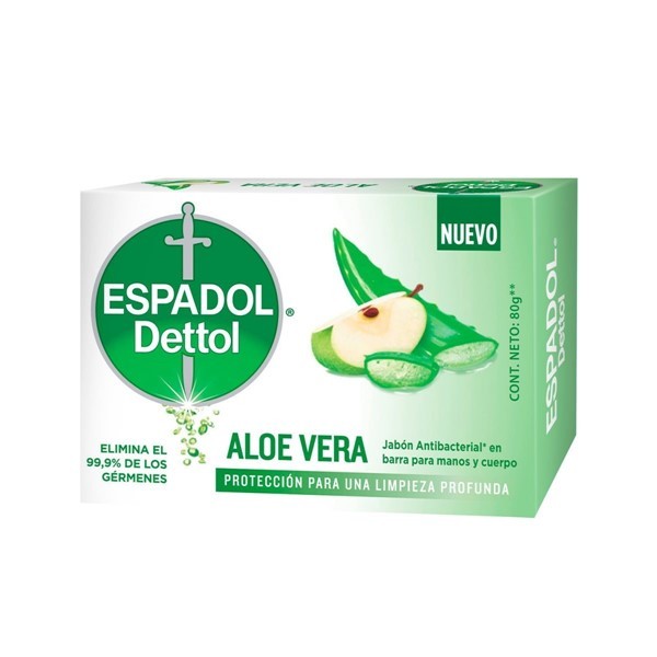 Espadol Jabón Aloe Vera 80 gr alt