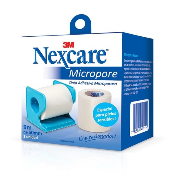 Cinta Hipoalergénica Nexcare Micropore x 5,00 Mm x 9 m