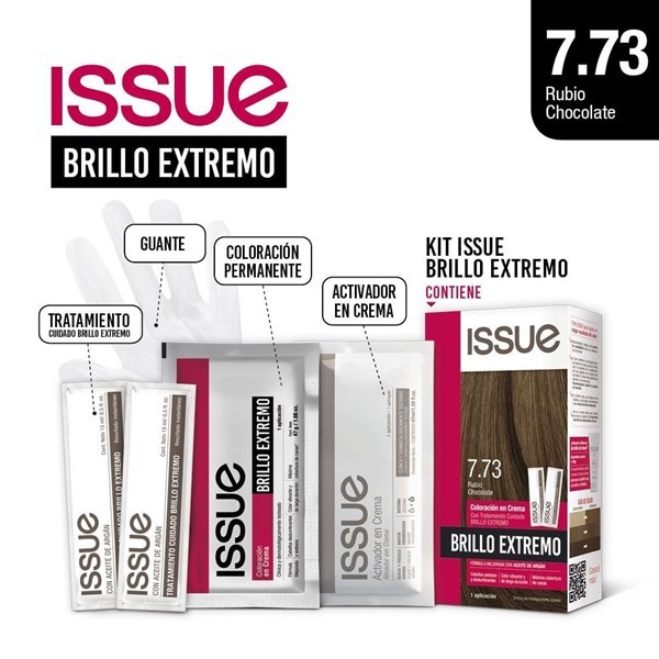 Issue Kit Coloracion Brillo Extremo N°7.73 alt