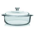 Pyr O Rey Cacerola Fuente Asadera Vidrio Templado con Tapa 0.95L #1
