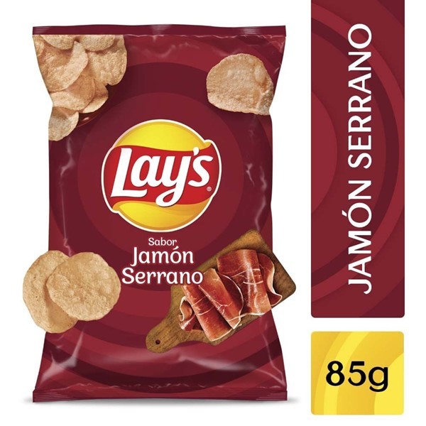 Lay´s Papas Fritas Lays Jamon Serrano 85g #1
