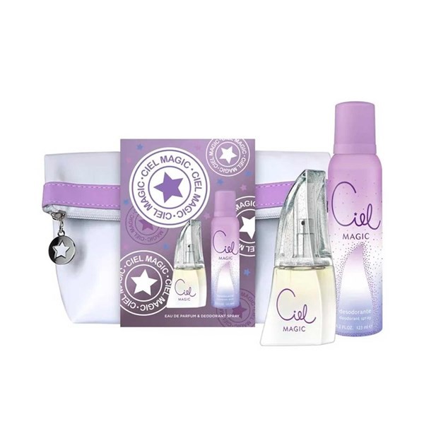 Ciel Magic Edt 50 ml + Desodorante 123 ml + Neceser