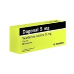 Dagonal 5 Mg | 20 Comprimidos | Warfarina #1