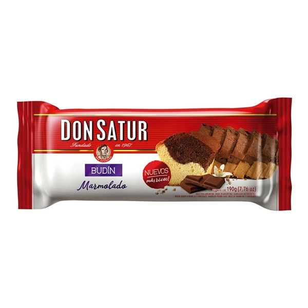 Budin Don Satur Marmolado 190 g #1