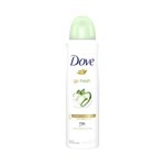 Antitranspirante En Aerosol Dove Pepino Y Té Verde 150 Cc. #2