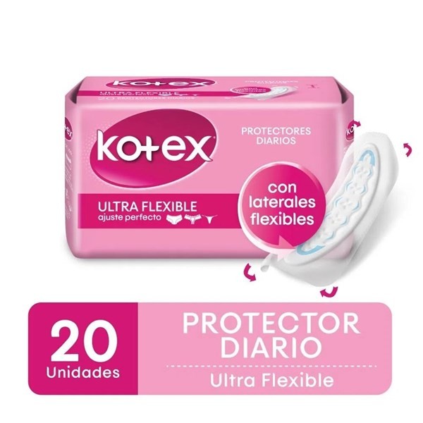 Kotex Protector Diario Ultra Flexible 20 Unidades #1