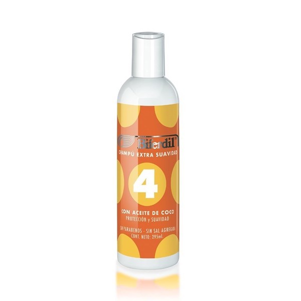 Biferdil Shampoo 4 Con Aceite de Coco 295 ml
