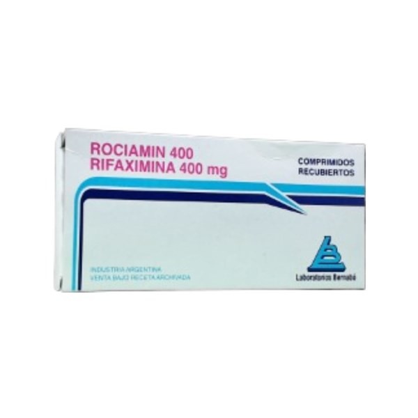 Laboratorio Bernabó Rociamin Rifaximina 400 Mg x 30 Comp Recubiertos #1