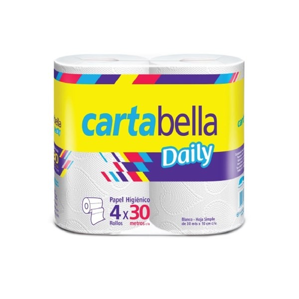 Papel Higiénico Cartabella x4 #1